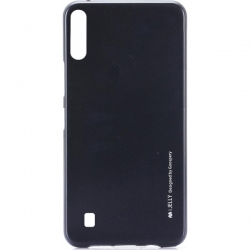 Samsung Galaxy M10 / A10 Goospery iJelly Case Θήκη Σιλικόνης Μαύρη Silicone Case Black