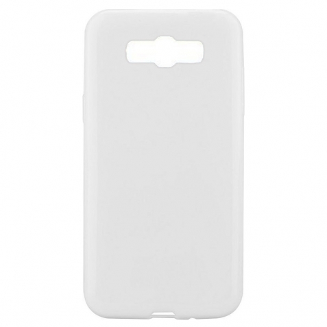 Samsung Galaxy J7 2016 Θήκη Σιλικόνης Λευκή Ultra Shine Silicone Case White