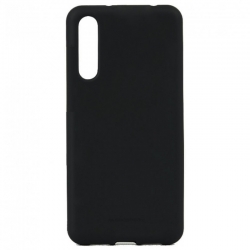 Θήκη Σιλικόνης Xiaomi Mi 9 Μαύρη GOOSPERY Soft Feeling Silicone Case Black