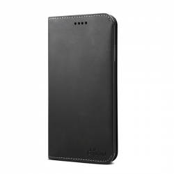 Θήκη iPhone 11 Pro Βιβλίο Μαύρο PU + TPU Horizontal Flip Leather Case Black