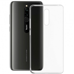 Θήκη Xiaomi Redmi 8 Σιλικόνης Διάφανη TPU 0.75m Silicone Case Transparent