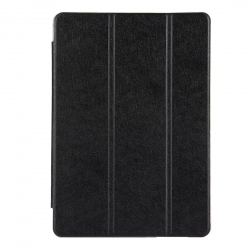 Θήκη Tablet Huawei Mediapad T3 9.6'' Μαύρη Ημιδιάφανη Silk Texture Horizontal Flip Leather Case with 3-folding Holder Black