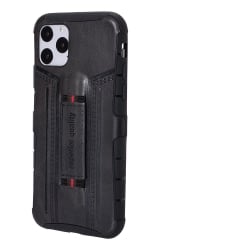 Θήκη iPhone 11 Pro Four-Corner Shockproof Paste Skin TPU Protective Case with Card Slots Black