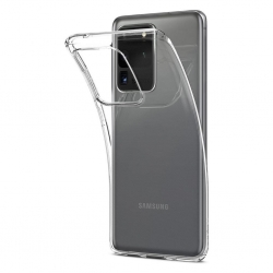 Θήκη Samsung Galaxy S20 Ultra Spigen Liquid Crystal Back Cover Crystal Clear ACS00709