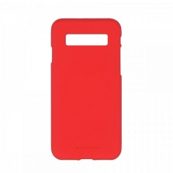 Θήκη Samsung Galaxy S10e Σιλικόνης Κόκκινη Goospery Soft Feeling Silicone Case Red (8809640692383)