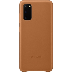 Θήκη Samsung Galaxy S20 Καφέ Samsung Original EF-VG980LAEGEU Leather Cover Brown