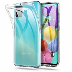 Θήκη Samsung Galaxy A71 Σιλικόνης Διάφανη TPU Silicone Case 0.75mm Transparent