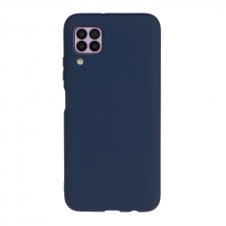 Θήκη Huawei P40 Lite Σιλικόνης Μπλε Frosted Candy-Colored Ultra-thin TPU Silicone Case Blue