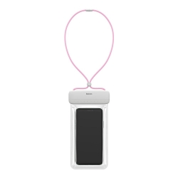 Αδιάβροχη Θήκη για Κινητά έως 7.2'' Baseus Let's Go Slip Waterproof Phone Case IPX8 Pink ACFSD-D24