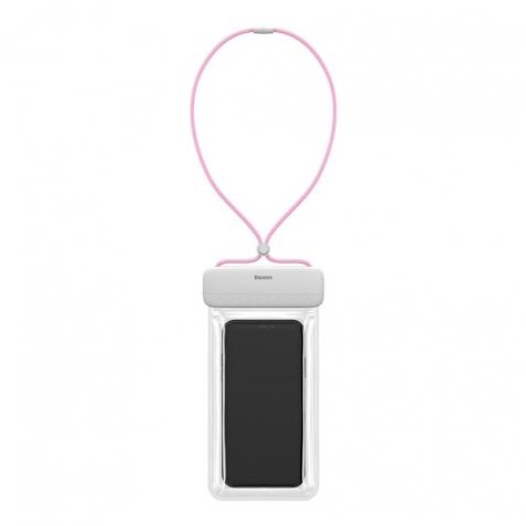 Αδιάβροχη Θήκη για Κινητά έως 7.2'' Baseus Let's Go Slip Waterproof Phone Case IPX8 Pink ACFSD-D24