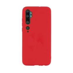 Θήκη Xiaomi Mi Note 10 / 10 Pro Σιλικόνης Κόκκινη Goospery Soft Feeling Silicone Case Red