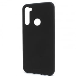 Θήκη Xiaomi Redmi Note 8 / Note 8 2021 Σιλικόνης Μαύρη Goospery Soft Feeling Silicone Case Black