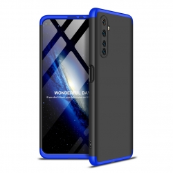 Σκληρή Θήκη Realme 6 Pro Μαύρη - Μπλε GKK Full Coverage Protective Hard Case Black - Blue