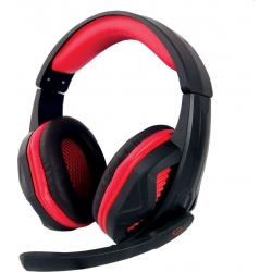 Esperanza Ενσύρματα Ακουστικά Gaming Headset ARROW EGH360 Red (5901299943526)