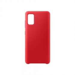 Θήκη Samsung Galaxy A41 Σιλικόνης Κόκκινη Vennus Real Smooth Silicone Case Red (5900217361565)