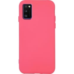 Θήκη Samsung Galaxy A41 Σιλικόνης Ροζ Silicone Case Pink