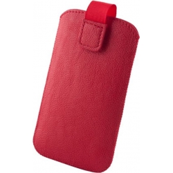 Universal Θήκη Πουγκί Κόκκινη για Κινητά έως 5.5'' Case Slim Up Mono 5XL Red