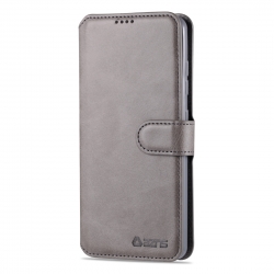Θήκη Samsung Galaxy A51 4G Βιβλίο Γκρι AZNS Calf Texture Horizontal Flip Case Grey