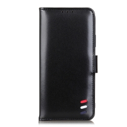 Θήκη Samsung Galaxy A51 4G Βιβλίο Μαύρο 3-Color Pearl Texture Magnetic Buckle Horizontal Flip Case Black