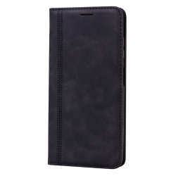 Θήκη Samsung Galaxy M31 Βιβλίο Μαύρο Frosted Business Magnetic Horizontal Flip Case with Holder & Card Slot & Lanyard Black