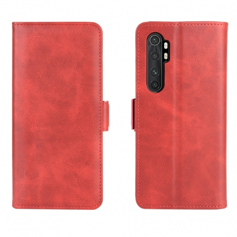 Θήκη Xiaomi Mi Note 10 Lite Βιβλίο Κόκκινο Dual-side Magnetic Buckle Horizontal Flip Case Red