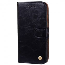 Θήκη iPhone 6 Plus / 6s Plus Βιβλίο Μαύρο Business Style Leather Book Case Black