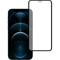 iPhone 12 Pro Max Προστατευτικό Τζαμάκι Μαύρο Wozinsky Full Glue Full Screen Tempered Glass Black