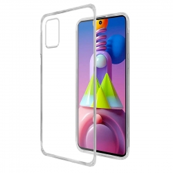Θήκη Samsung Galaxy M51 Σιλικόνης Διάφανη TPU Silicone Case 1mm Transparent