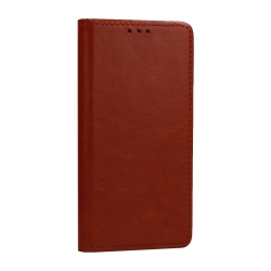 Θήκη Samsung Galaxy M31s Βιβλίο Καφέ Special Leather Book Case Brown