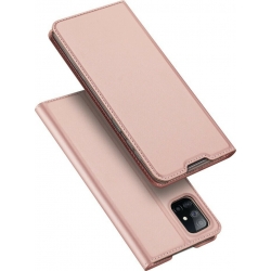 Θήκη Samsung Galaxy M51 Βιβλίο Ροζ - Χρυσό Dux Ducis Skin Pro Book Case Rose - Gold (6934913057186)