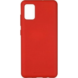 Θήκη Samsung Galaxy A41 Σιλικόνης Κόκκινη Goospery Soft Feeling Silicone Case Red