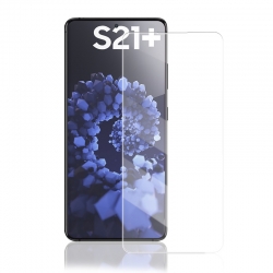 Samsung Galaxy S21 Plus 5G Προστατευτικό Τζαμάκι Mocolo 9H 3D Full Screen UV Screen Film Support Fingerprint Unlock Tempered Gla