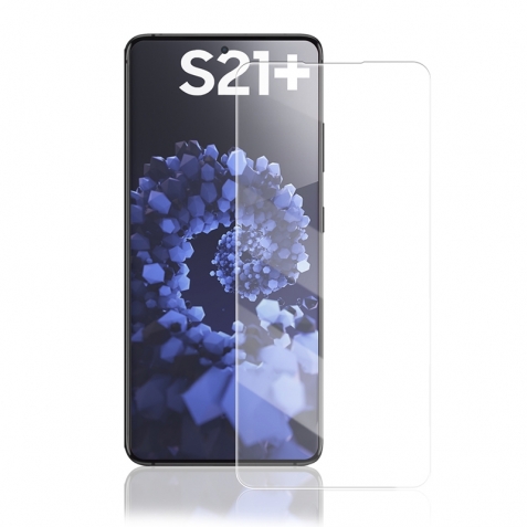 Samsung Galaxy S21 Plus 5G Προστατευτικό Τζαμάκι Mocolo 9H 3D Full Screen UV Screen Film Support Fingerprint Unlock Tempered Gla