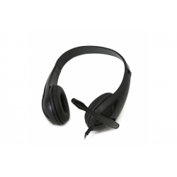 Freestyle Hi-Fi Stereo Headset Με Μικρόφωνο Και Αντάπτορας 2-1 FH4008 Black