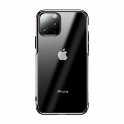 Σκληρή Θήκη iPhone 11 Pro Μαύρη Baseus Fashion Glitter Electroplating Frame PC Case Black WIAPIPH58S-DW01