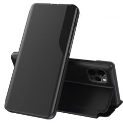 Θήκη iPhone 11 Pro Βιβλίο Μαύρο Side Display Magnetic Shockproof Horizontal Flip Case with Holder Black