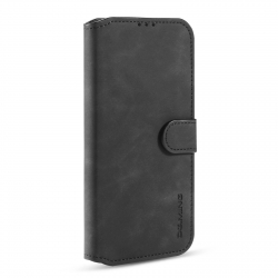 Θήκη Samsung Galaxy M11 / A11 Βιβλίο Μαύρο DG.MING Retro Oil Side Horizontal Flip Case Black