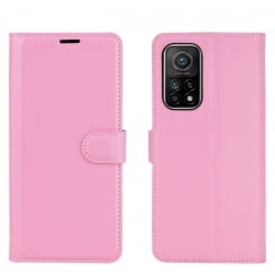 Θήκη Xiaomi Mi 10T / Mi 10T Pro Βιβλίο Ροζ Litchi Texture Horizontal Flip Protective Case Pink