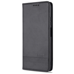 Θήκη Xiaomi Mi 10T / Mi 10T Pro Βιβλίο Μαύρο AZNS Magnetic Calf Texture Horizontal Flip Case Black
