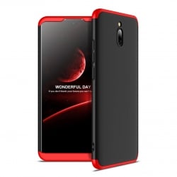 Σκληρή Θήκη Xiaomi Redmi 8A Μαύρη - Κόκκινη GKK Full Coverage Protective Hard Case Black - Red (1094698003849)