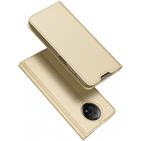 Θήκη Xiaomi Redmi Note 9T Βιβλίο Χρυσό Dux Ducis Skin Pro Book Case Gold