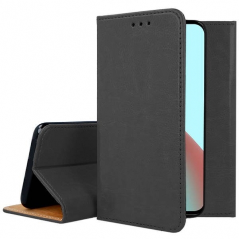 Θήκη Xiaomi Redmi Note 9T Βιβλίο Μαύρο Special Leather Book Case Black