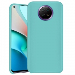 Θήκη Xiaomi Redmi Note 9T Σιλικόνης Τιρκουάζ Vennus Real Smooth Silicone Case Turquoise
