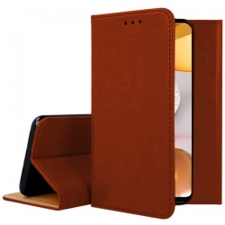 Θήκη Samsung Galaxy A42 Βιβλίο Καφέ Special Leather Book Case Brown (5900217396574)
