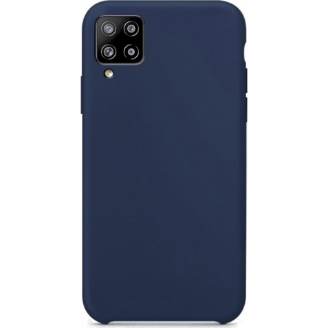 Θήκη Samsung Galaxy A42 Σιλικόνης Μπλε Vennus Real Smooth Silicone Case Blue
