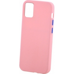 Θήκη Samsung Galaxy A42 Σιλικόνης Απαλό Ροζ Solid Silicone Case Light Pink