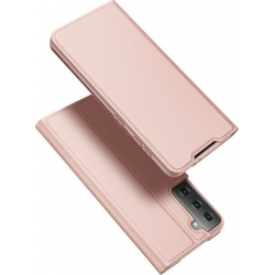 Θήκη Samsung Galaxy S21 Plus 5G Βιβλίο Ροζ - Χρυσό Dux Ducis Skin Pro Book Case Rose - Gold (6934913054505)