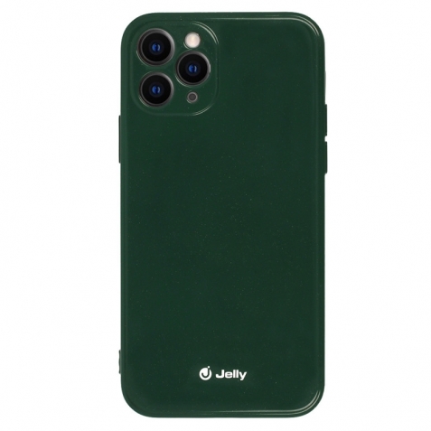 Θήκη Samsung Galaxy S21 Plus 5G Σιλικόνης Σκούρο Πράσινη Jelly Silicone Case Dark Green