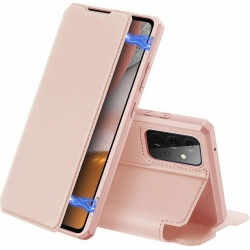 Samsung Galaxy A72 4G / A72 5G Θήκη Βιβλίο Ροζ - Χρυσό Dux Ducis Skin X Series Book Case Rose - Gold