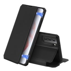 Θήκη Samsung Galaxy S21 5G Βιβλίο Μαύρο Dux Ducis Skin X Series Book Case Black